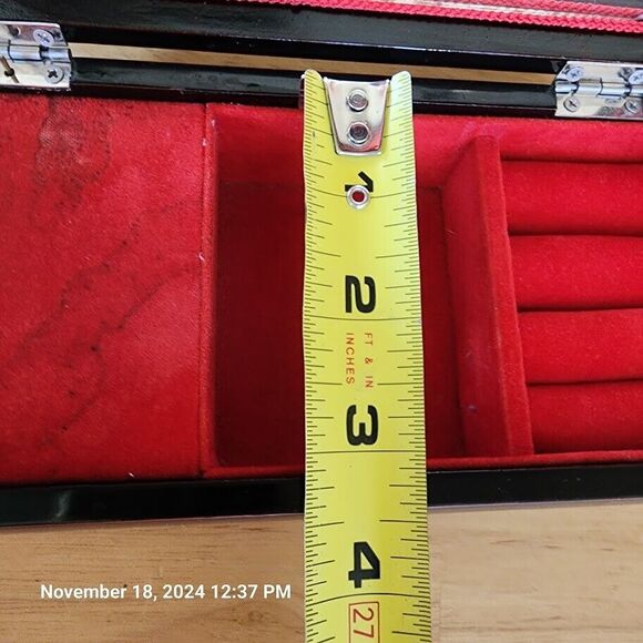 Vintage Toyo Music Jewelry Box Made in Japan Cherry Blossom Works See Video - Picture 7 of 16